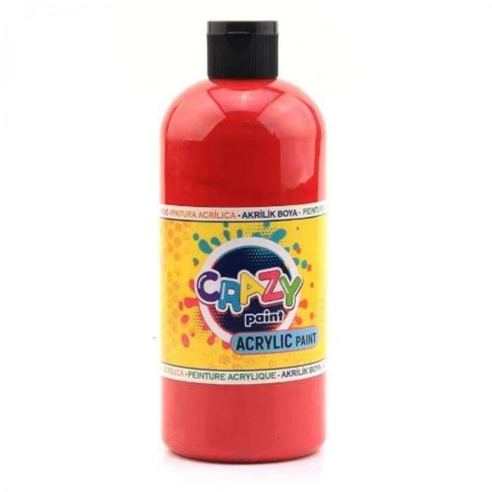 CRAZY 550-15339 AKRİLİK BOYA 550 GR 2704 KIRMIZI