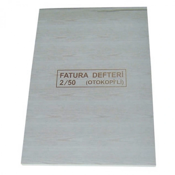 DİLMAN FATURA DEFTERİ OTOKOPİLİ 2*50
