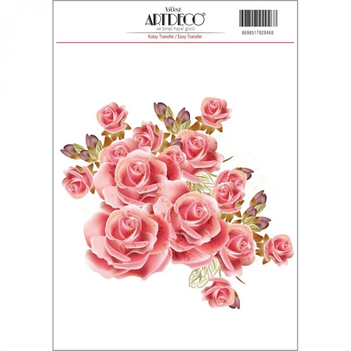 ARTDECO KOLAY TRANSFER 35X50CM DESEN NO:2