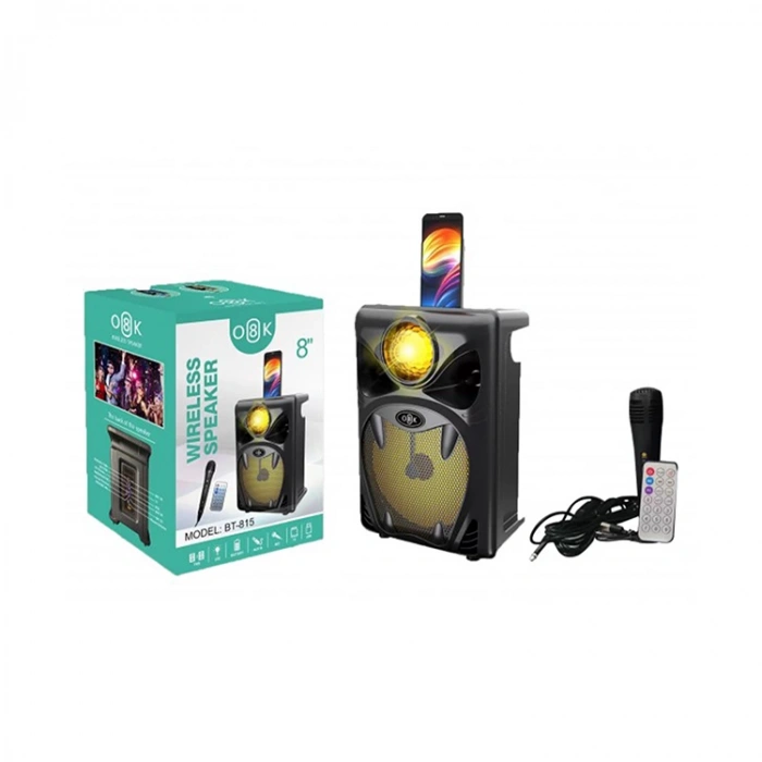 PLATOON PL-4440 SD USB MİKROFONLU IŞIKLI 8 BLUETOOTH SPEAKER