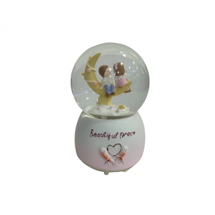 YLZ 880 BEAUTIFUL DREAM SESLİ IŞIKLI ORTA BOY KAR ATAN KAR KÜRESİ