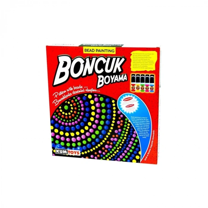 KUMTOYS 053312 BONCUK BOYAMA