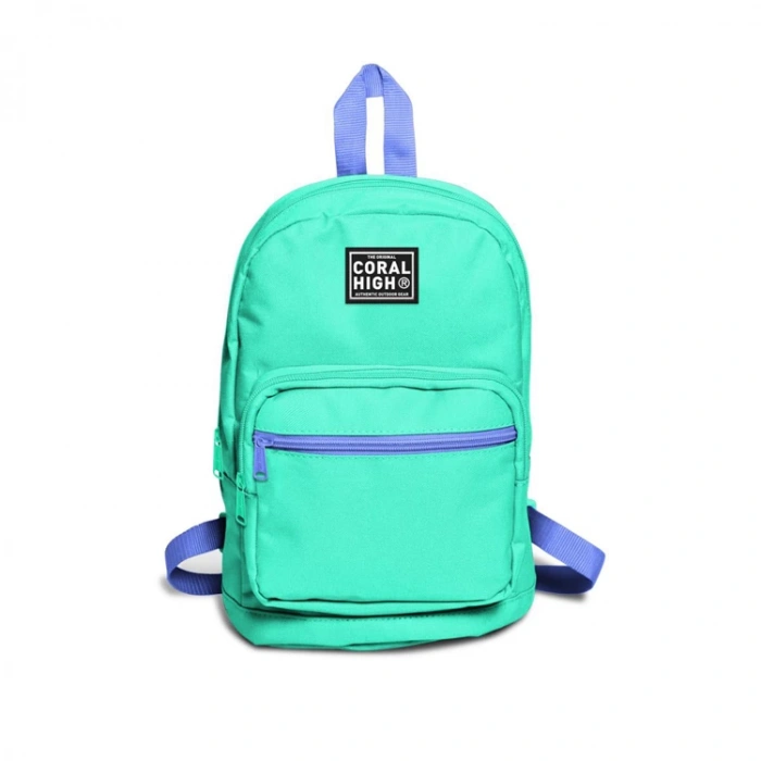 CORAL HIGH 24204 SU YEŞİLİ ÜÇ BÖLMELİ MİNİ SIRT ÇANTASI