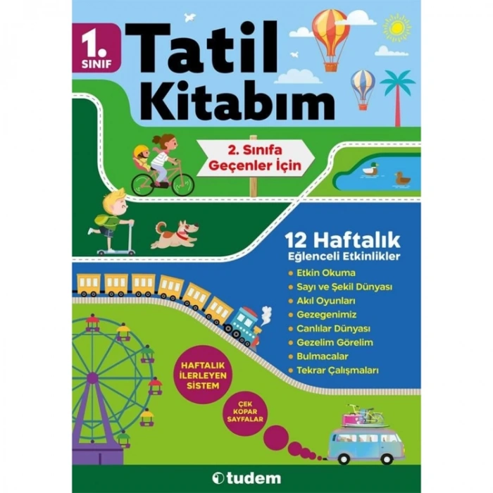 TUDEM 1. SINIF TATİL KİTABIM ( 2.SINIFA GEÇENLER İÇİN)