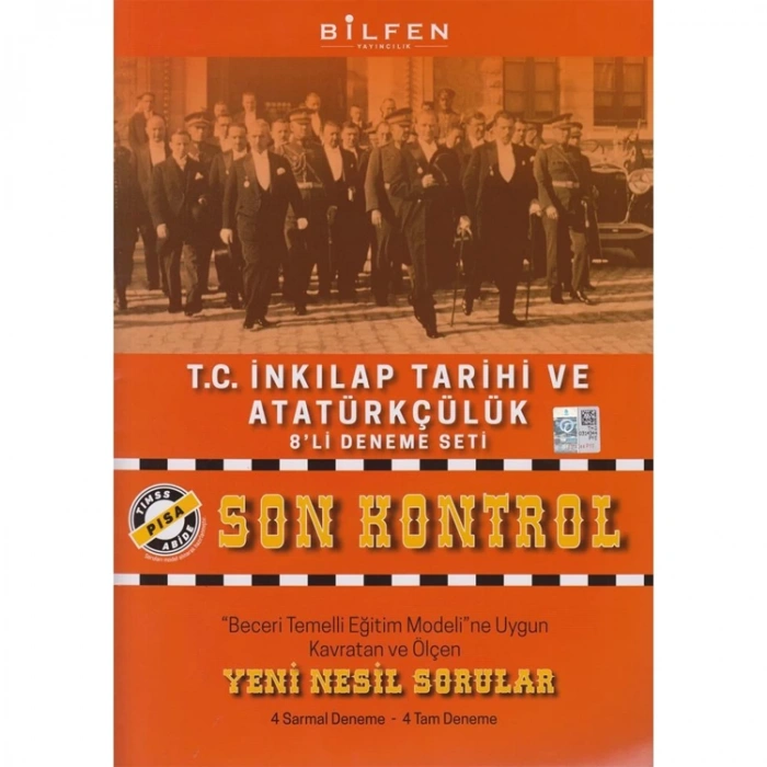 BİLFEN 8. SINIF T.C İNKİLAP TARİHİ VE ATATÜRKÇÜLÜK 8Lİ DENEME SON KONTROL