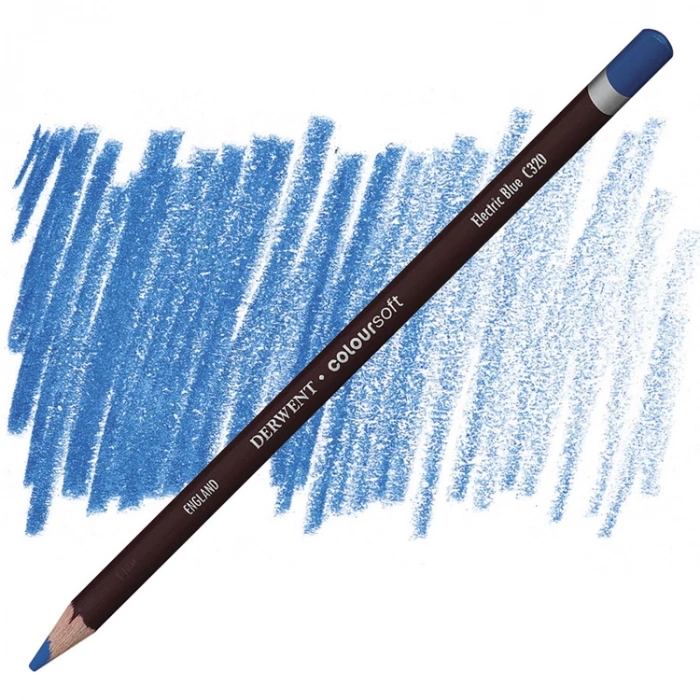 DERWENT COLOURSOFT - YUMUŞAK KURUBOYA KALEMİ- ELECTRIC BLUE C320