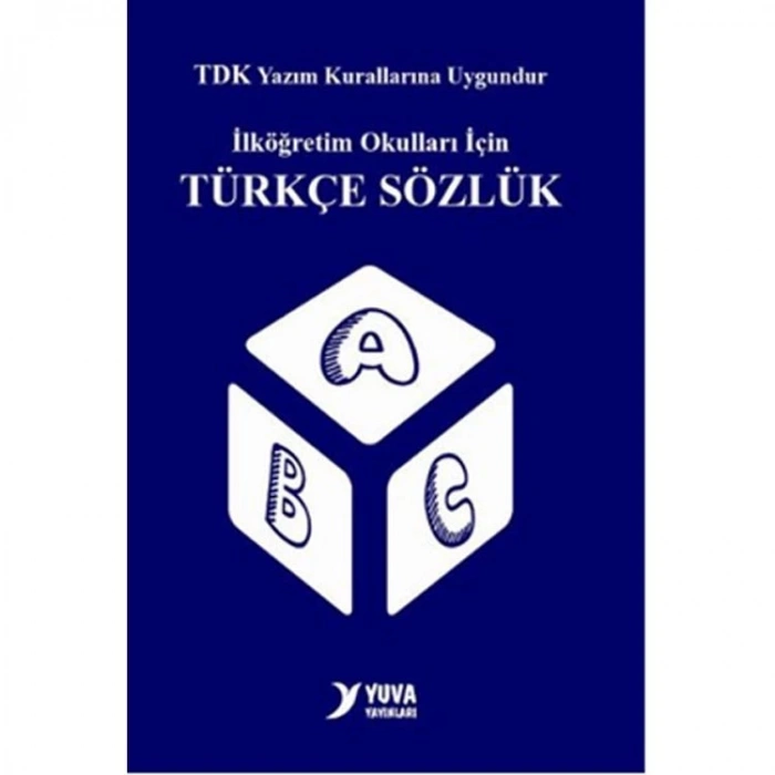 YUVA İLKOKUL TÜRKÇE SÖZLÜK (BİOLE PLASTİK KAPAK)