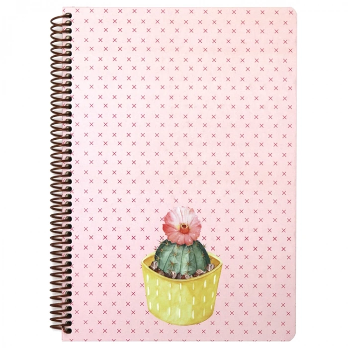 KESKİN 20X28 SAGUARE SERT KAPAK SPİRALLİ DEFTER 100 YP. KARELİ