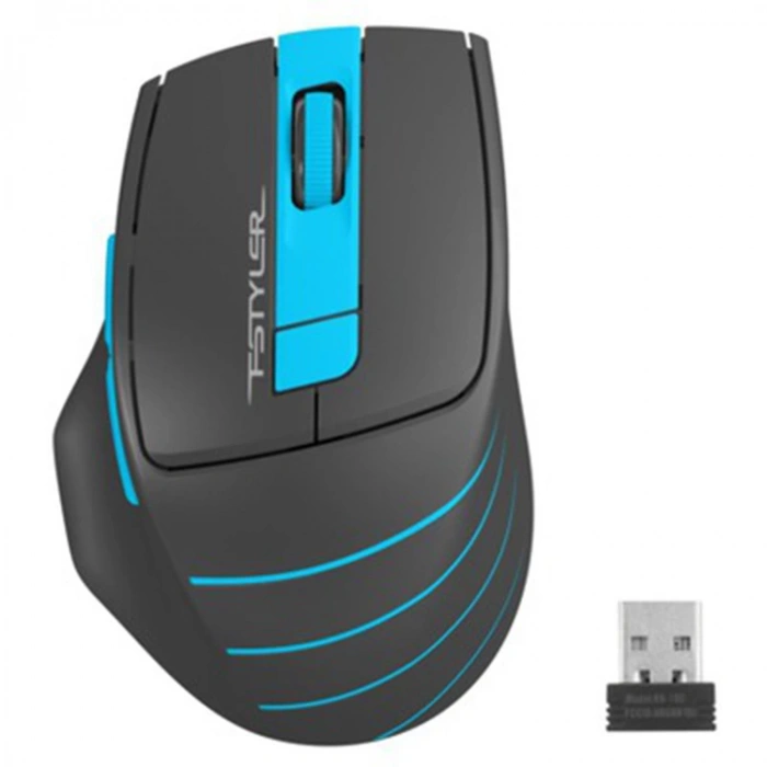 A4 TECH FG-30 N 2.4G NANO KABLOSUZ OPTİK MOUSE 2000 GRİ-MAVİ