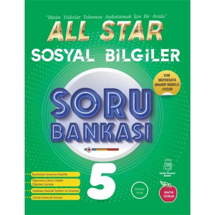 NEWTON 5. SINIF ALL STAR SOSYAL BİLGİLER SORU BANKASI