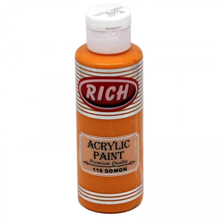 RİCH AKR-120-118 AKRİLİK BOYA 120 CC SOMON