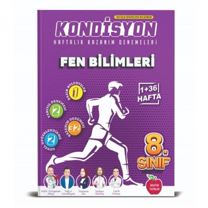 NEWTON 8. SINIF FEN BİLİMLERİ KONDİSYON 37 HAFTALIK KAZANIM DENEMELERİ