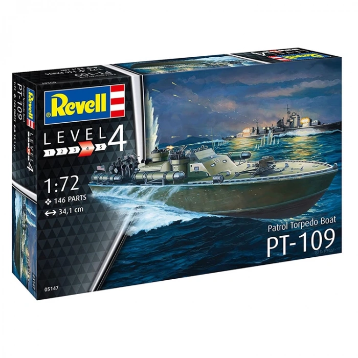 REVELL  65147 1:72 PATROL TORPEDO BOAT PT-109 MAKET SETİ