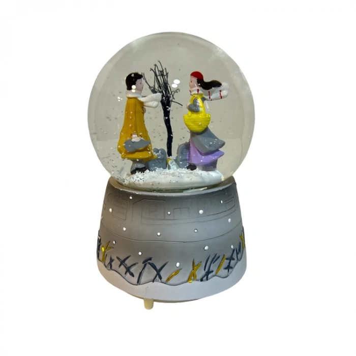 YLZ A68-100 BÜYÜK BOY SESLİ IŞIKLI ATKILI ÇİFTLER KAR ATAN KAR KÜRESİ