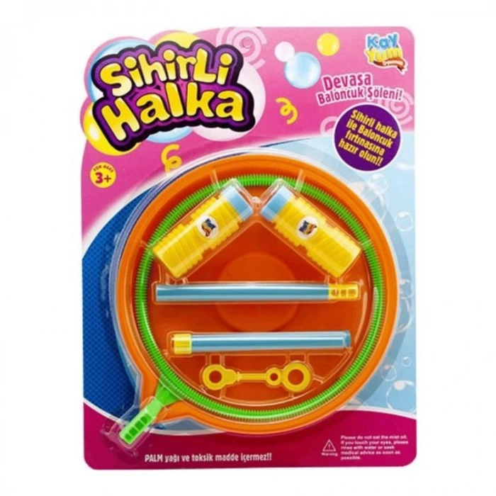 KAYYUM 6060 AKROBASİ SİHİRLİ HALKA KÖPÜK BOLUNCUK OYUNU 3+
