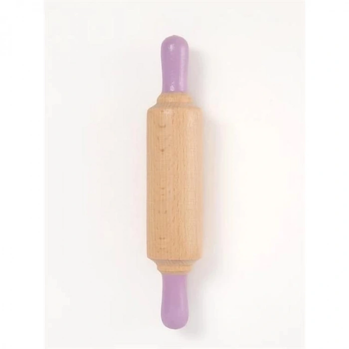 CHILDGEN PLAY DOUGH - OYUN HAMURU AHŞAP MERDANE PASTEL LİLA