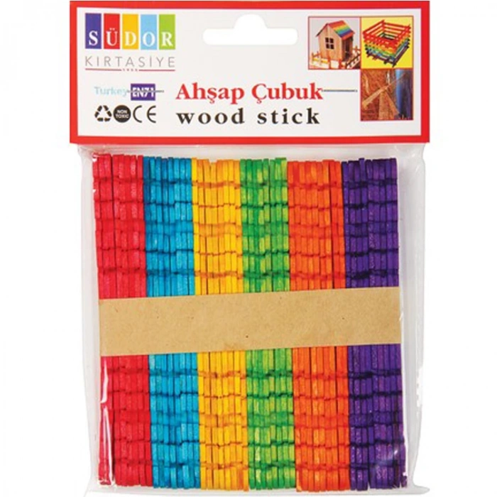 SÜDOR AHŞAP RENKLİ GEÇMELİ ÇUBUK   BS73
