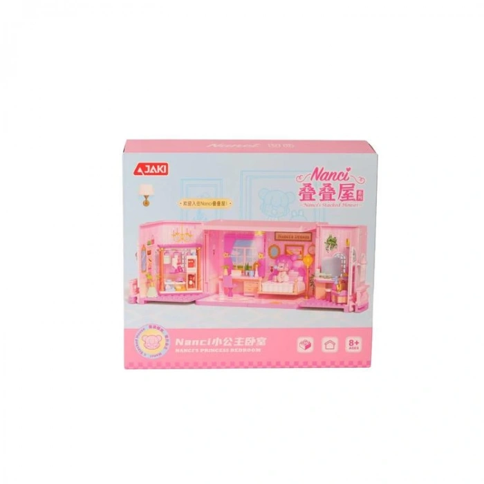 VAGONLIFE JAKI HK132 PRENSES YATAK ODASI 247 PARÇA BLOCK OYUNCAK 8+