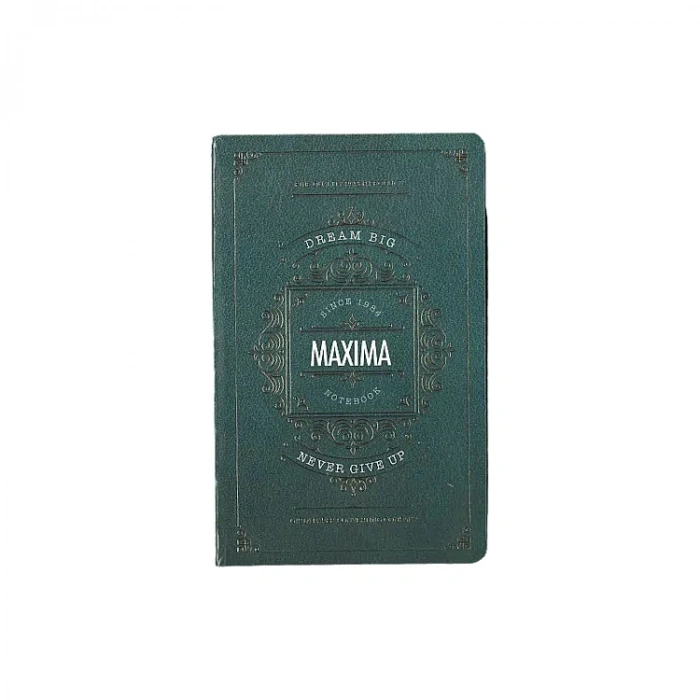 GIPTA MAXIMA İPLİK DİKİŞLİ SERT KAPAK DEFTER 13x21 120YP. ÇİZGİSİZ