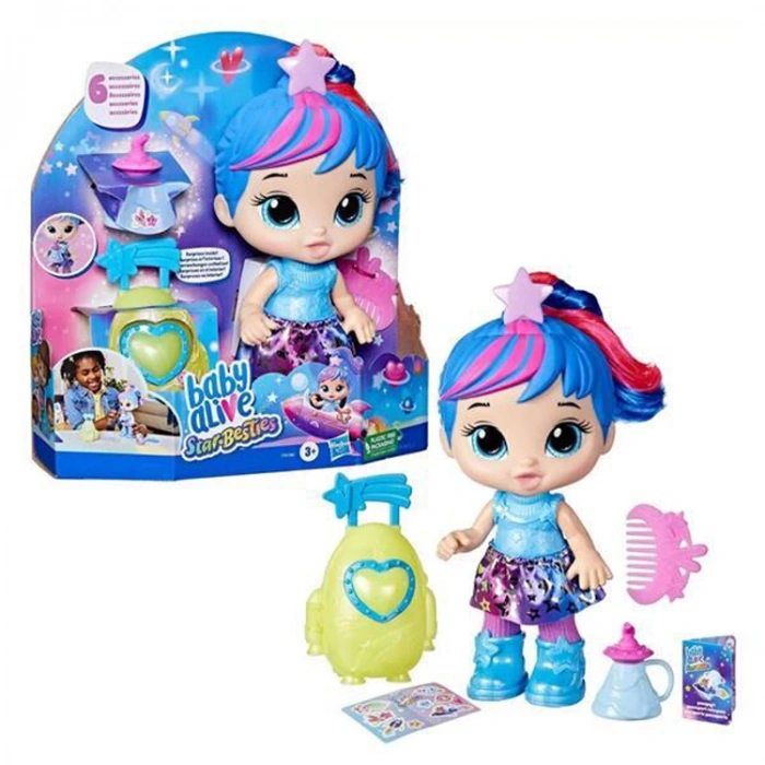 HASBRO F7359  BABY ALIVE STAR BESTIES YILDIZ SKYLAR