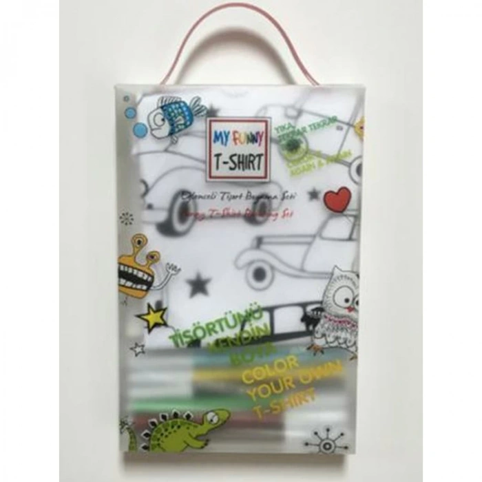 AKADEMİ ÇOCUK - MY FUNNY T-SHIRT - ARABALAR  (BEDEN 1)