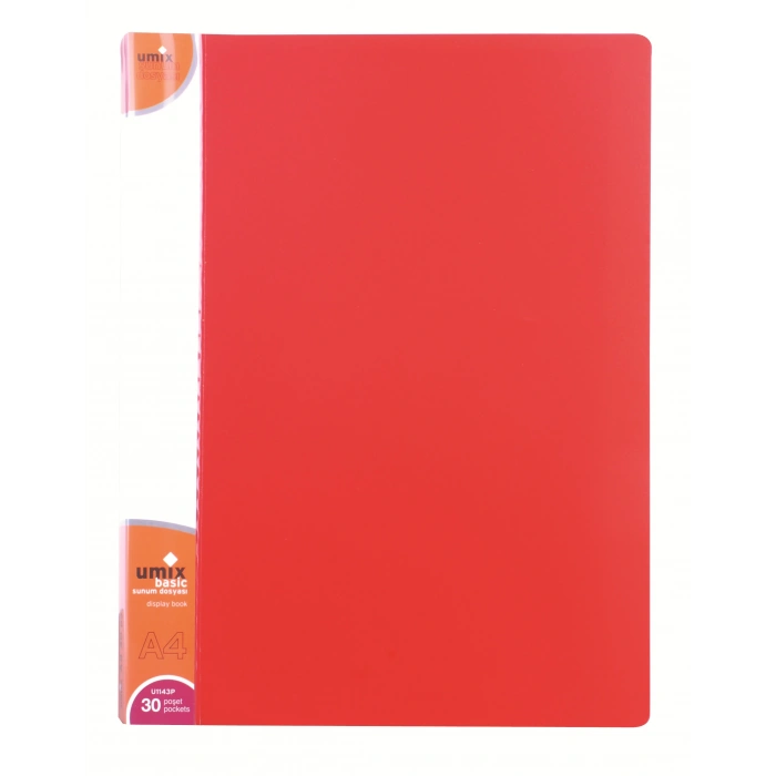 UMİX BASIC SUNUM DOSYASI 30lu KIRMIZI