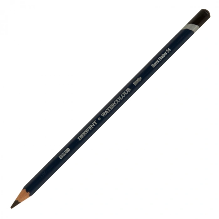 DERWENT NEW WATERCOLOUR PENCIL- SULUBOYA KALEMİ-  BURNT UMBER 54