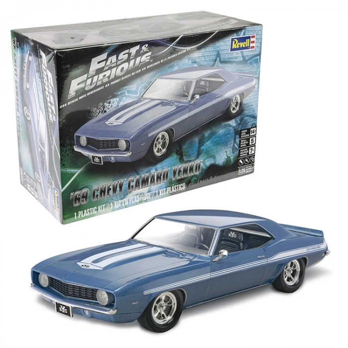 REVELL 85-4314 1:25  FAST & FURIOUS 1969 CHEVY CAMARO YENKO