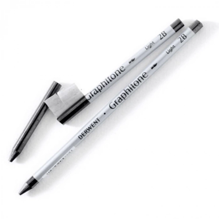 DERWENT KURU-SULU GRAFİT WATERSOLUBLE GRAPHITONE PENCIL LIGHT WASH (2B)