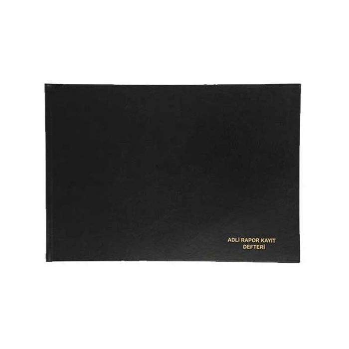 DİLMAN ADLİ RAPOR KAYIT DEFTERİ 22,5X32 YATAY 96 YAPRAK