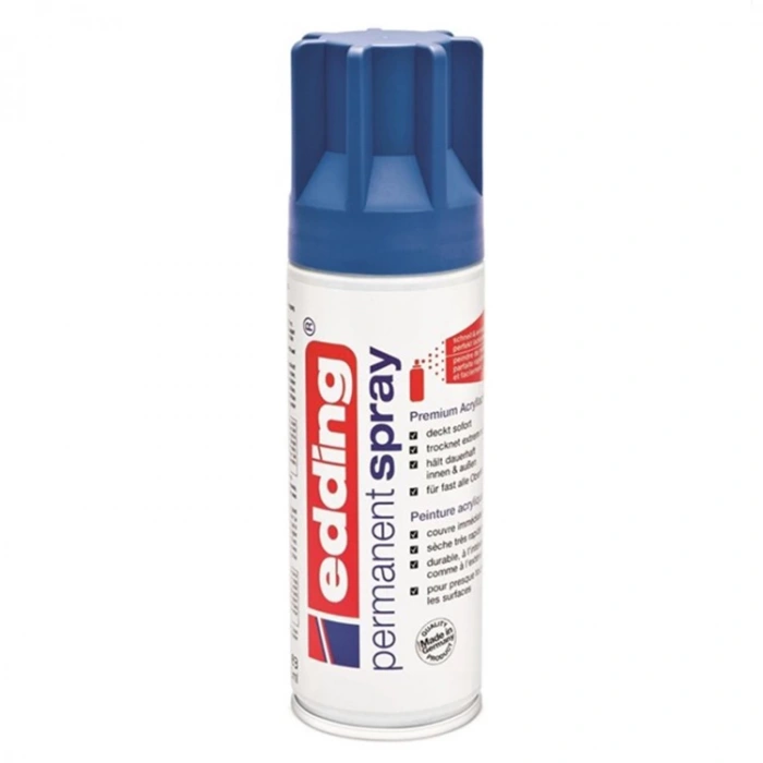 EDDİNG 5200903 PERMANENT AKRİLİK SPREY BOYA GENTIAN BLUE MAT 200ML