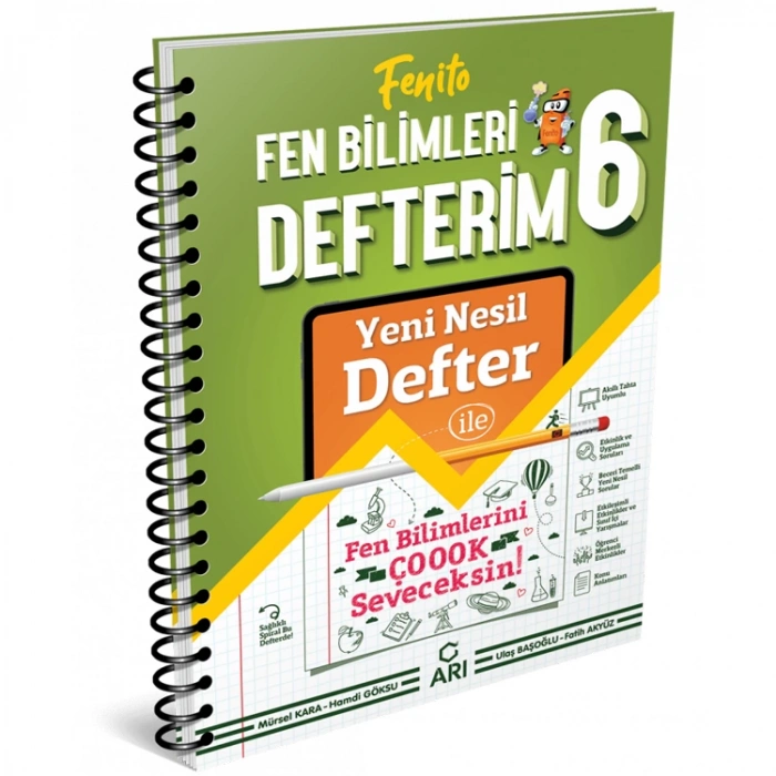 ARI 6. SINIF FENİTO FEN BİLİMLERİ DEFTERİM