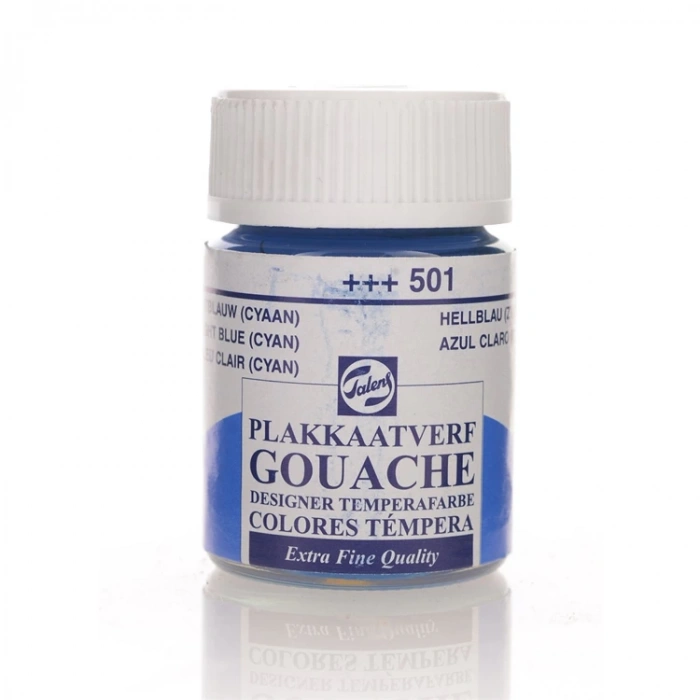 TALENS GUAJ BOYA LIGHT BLUE CYAN 16 ML  (501)