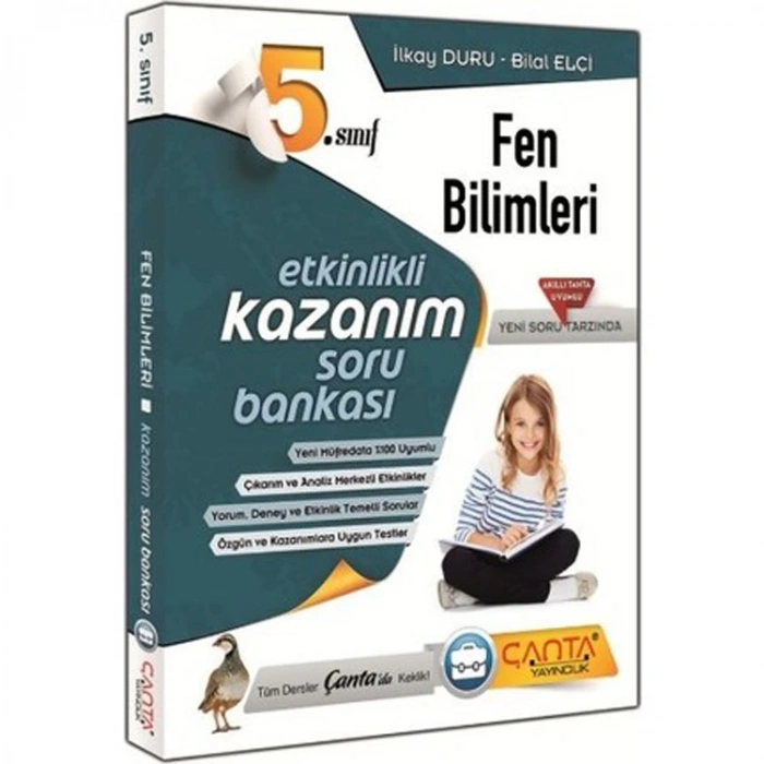 ÇANTA 5. SINIF FEN BİLİMLERİ KAZANIM SORU BANKASI