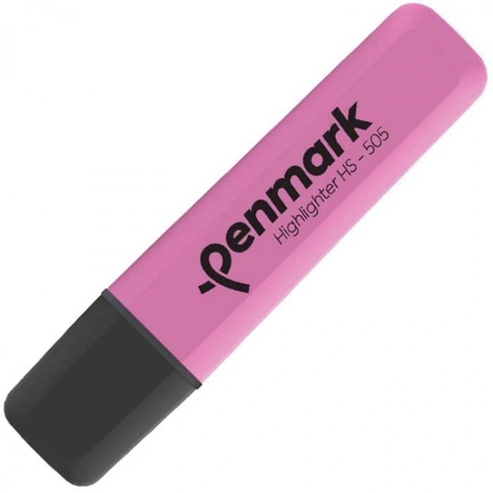 PENMARK HS-505-04 NEON FOSFORLU KALEM PEMBE