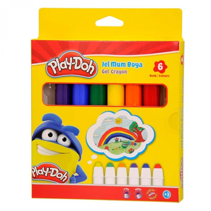 PLAY-DOH JEL MUM BOYA 6 RENK PLAY-CR013