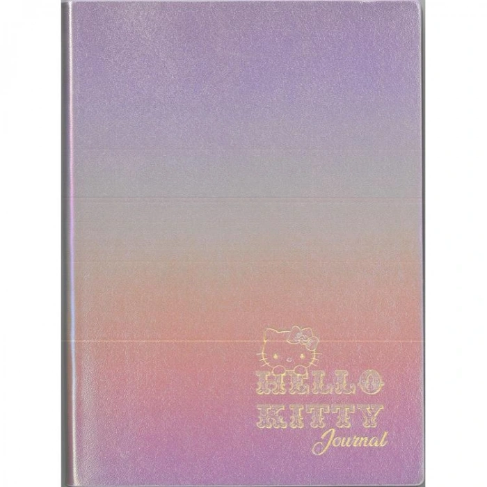 VICTORIAS JOURNALS 524-1934 HELLO KITTY SMYTH FLEXY ESNEK VEGAN DERİ KAPAKLI 13X18 80 GR. 80 YAPRAK ÇİZGİLİ DEFTER