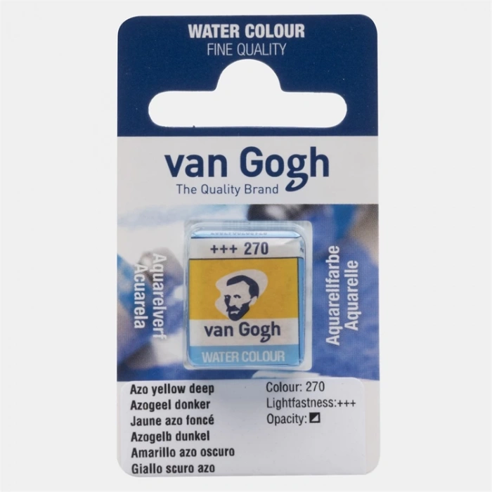 VAN GOGH 20862701 TABLET SULU BOYA YEDEĞİ - AZO YELLOW DEEP 270