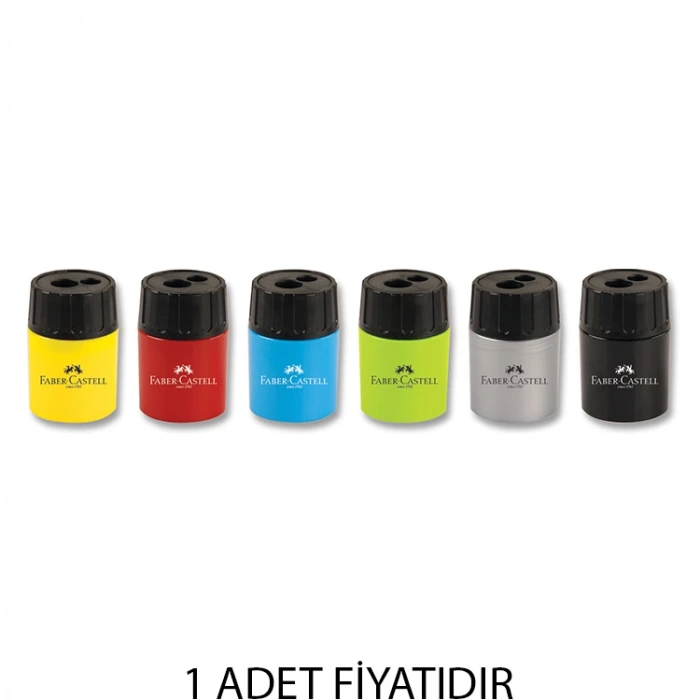 FABER CASTEL GENİŞ HAZNELİ ÇİFTLİ KALEMTRAŞ