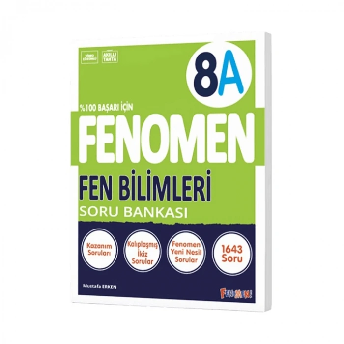 FENOMEN 8. SINIF FEN BİLİMLERİ A SORU BANKASI
