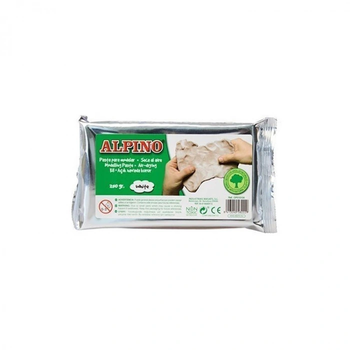 ALPİNO DP010104 ŞEKİLLENDİRME KİLİ 250GR BEYAZ