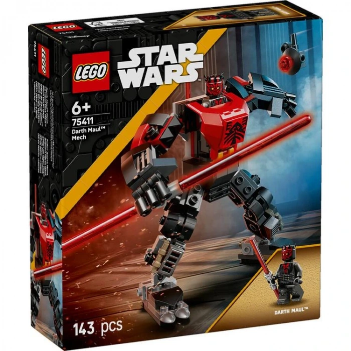 LEGO STAR WARS 75411 DART MAUL MECH 143 PARÇA 6+