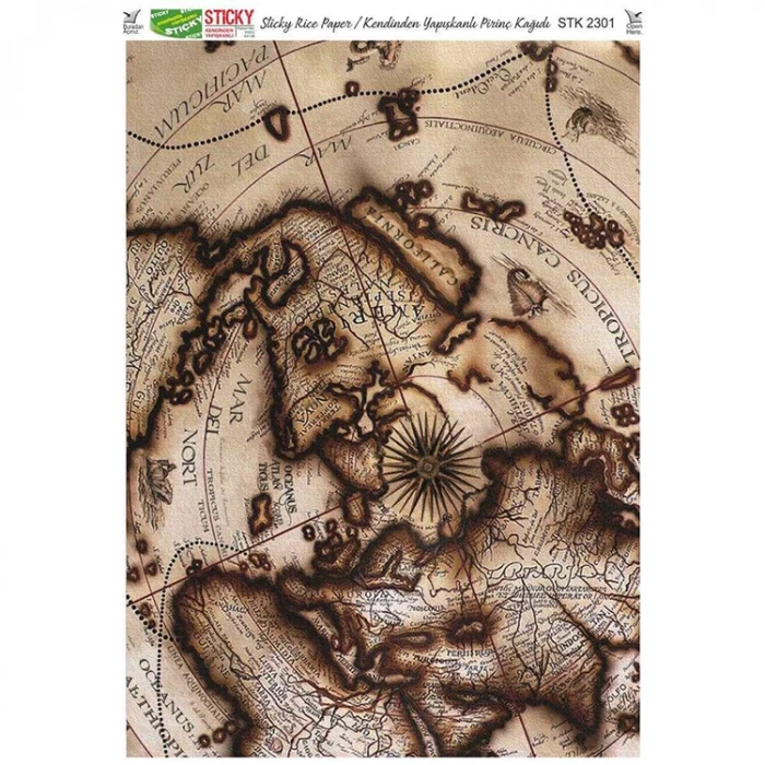 RİCH STK2301 KENDİNDEN YAPIŞKANLI STİCKY PİRİNÇ KAĞIDI