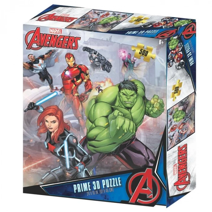 NECOTOYS 32549 PRIME AVENGERS 500 PARÇA 3D PUZZLE
