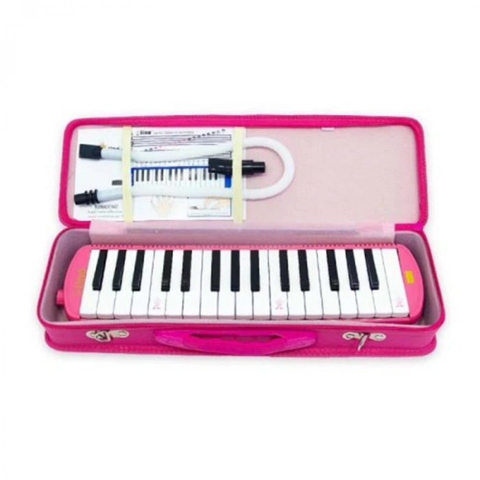 LİNO LN-32-PE  MELODİKA 32 TUŞLU ÇANTALI PEMBE