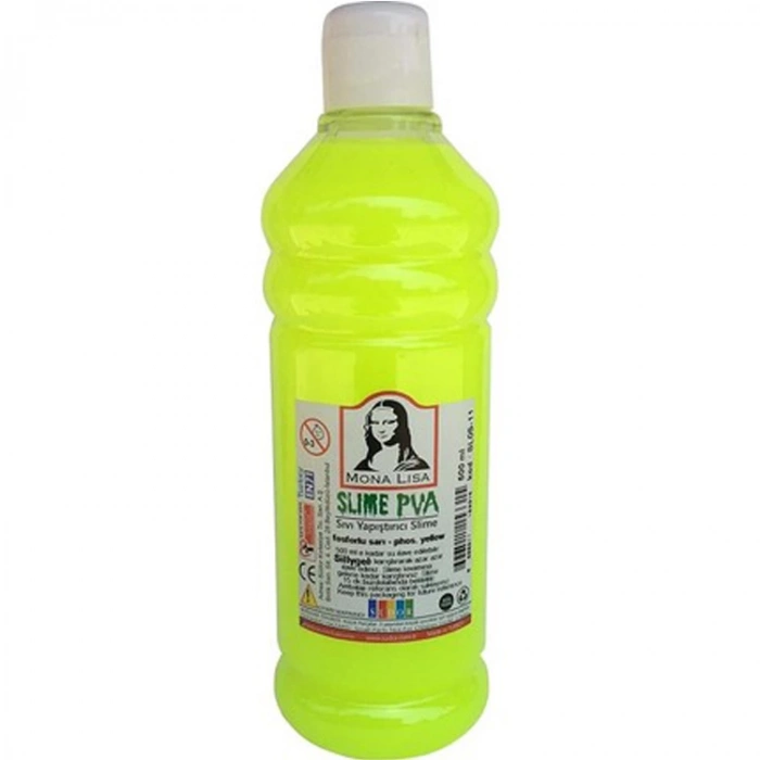 SÜDOR SL05-11 SLIME SIVI YAPIŞTIRICI 500 ML FOSFORLU SARI
