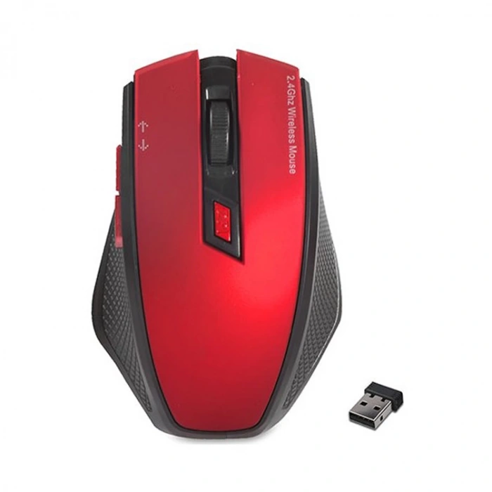 EVEREST SMW777 USB 2.4Ghz OPTİK WIRELESS MOUSE KIRMIZI