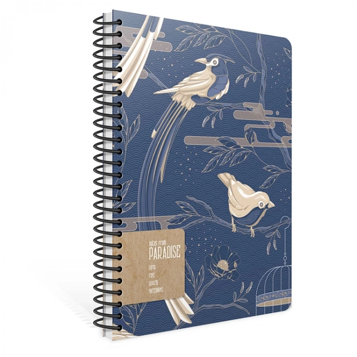 GIPTA PARADISE SPİRALLİ SERT KAPAK 17x24 120YP.ÇİZGİLİ DEFTER