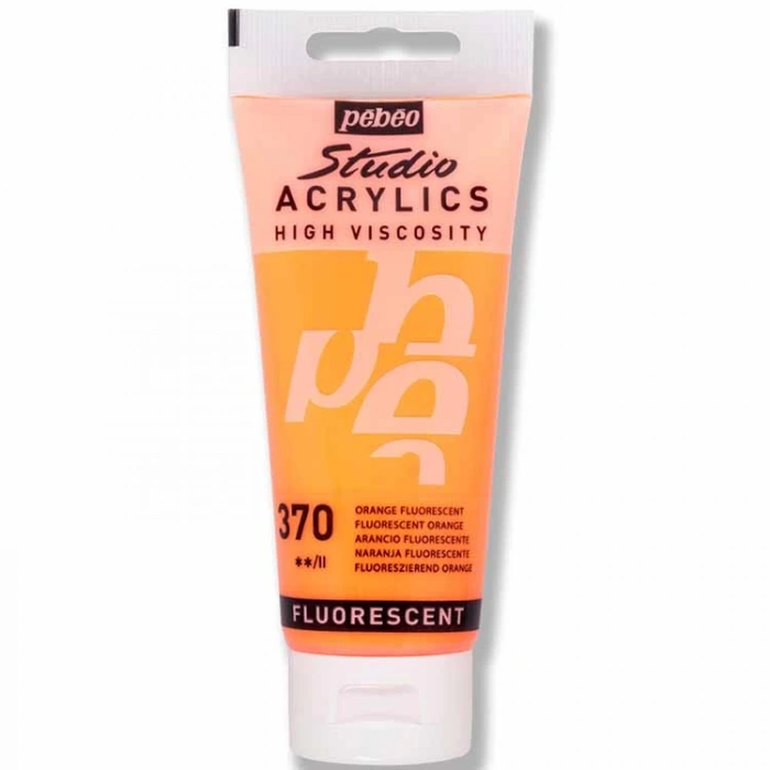 PEBEO STUDIO AKRİLİK BOYA 100 ML FOSFOR ORANGE