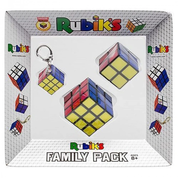 BAŞEL RUBIKS FAMILY PAKET (3x3 ANAHTARLIK 2x2 3x3) BŞL-5032